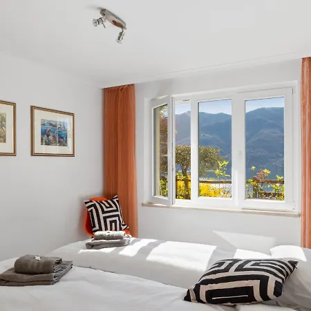 דירה Vista Isole Di Brissago By Interhome רונקו סופרה אסקונה